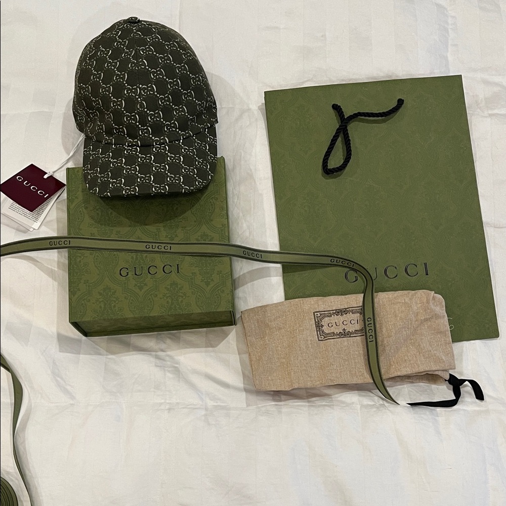 Gucci GG Patterned Cap - Picture 12 of 13